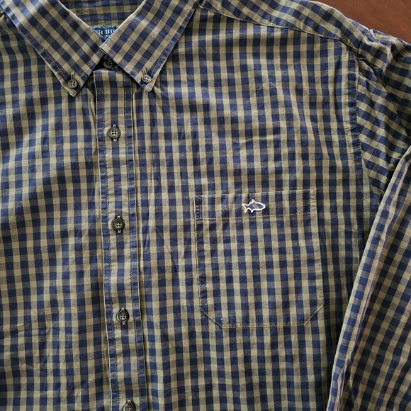Fish Hippie Other - Fish Hippie Plaid Casual Button Front Preppy Pocket Cotton Shirt Men’s XXL